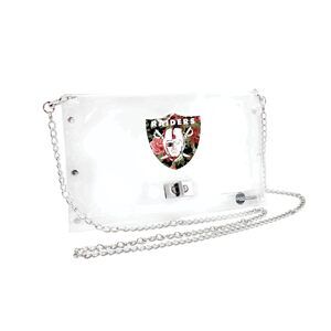 1316 Houston Texans NFL Clear Envelope Purse with Black Fashion Strap
